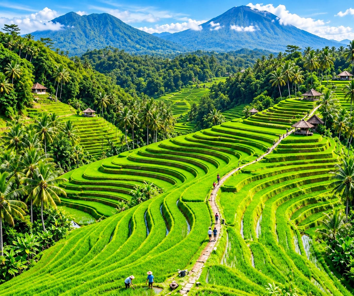 Best Ulun Danu Temple & Jatiluwih Rice Terrace Private Tour in Bali