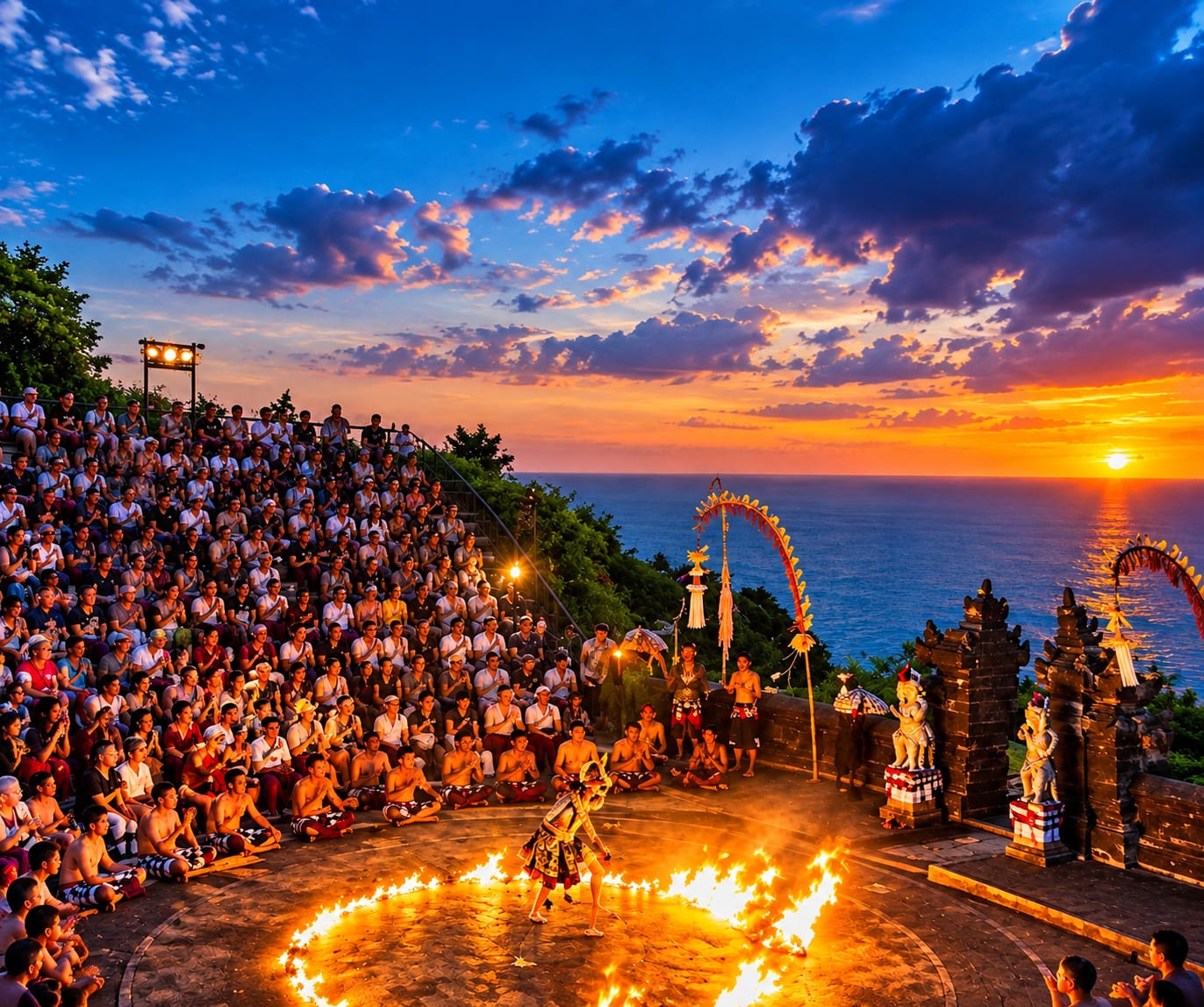 Best Uluwatu Temple Private Tour with Kecak Dance & Jimbaran Seafood Dinner